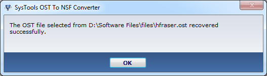 scanning ost file